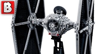 Lego TIE Fighter Ultimate Collectors Series Set 75095  Unbox Build Time Lapse Review [upl. by Gert]