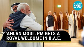 Mandir Wahi Banega UAE President To Modi  Watch PMs Big Reveal On BAPS Temple [upl. by Amalea684]