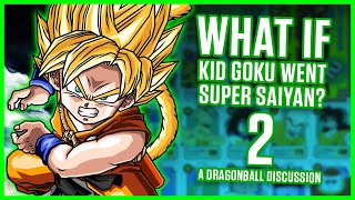 WHAT IF Kid Goku Went Super Saiyan Part 2 [upl. by Aeiram607]