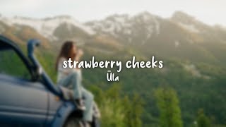 strawberry cheeks  Ūla Lyrics [upl. by Noseimaj]