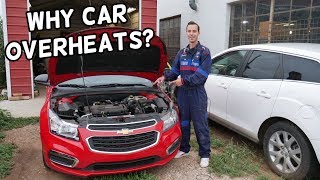 WHY CHEVROLET CRUZE OVERHEATS CHEVY SONIC OVERHEATS [upl. by Arvid]