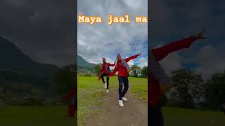 Maya jaal ma dance donotmisstheend goviral song plzdosuporrtmychanlfriends danceshorts love [upl. by Giff816]