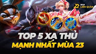 Top 5 AD Mạnh Nhất Mùa 23  Box Liên Quân [upl. by Ibbison988]