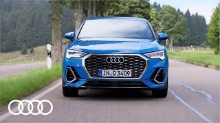 Audi Q3 Sportback Introduction  車両紹介Turbo Blue アウディ ジャパン [upl. by Adnic]