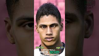 🇫🇷 RAPHAEL VARANE  PES Evolution 1224 PES efootball efootball2024 fc24 varane reamadrid [upl. by Eldorado]