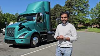 Driving an Electric Semi Truck  Volvo VNRe [upl. by Vito821]