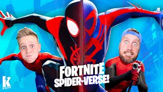 Webshooters ONLY SpiderVerse in Fortnite on KCITY GAMING [upl. by Ajnat744]