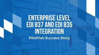 EDI Claims Integration Case Study  EDI 837  EDI 835   PilotFish [upl. by Fiedling]