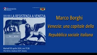 Venezia una capitale della Repubblica sociale italiana [upl. by Ravilob]