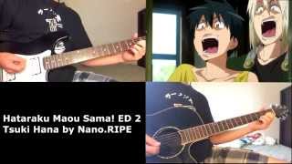 Hataraku Maou Sama ED 2 Tsuki Hana Guitar Cover [upl. by Clovah]