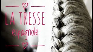 🦄 Comment faire une tresse espagnole pour crinière cheval TUTO 🎀 [upl. by Neruat]