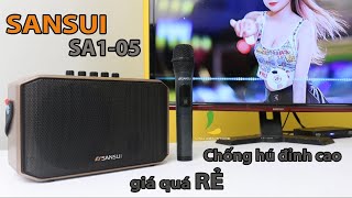 1TR450 cho chiếc loa karaoke xách tay SANSUI SA105 có thương hiệu  liệu có quá rẻ [upl. by Rivalee227]