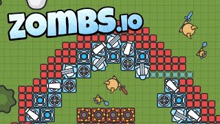 Zombsio  Best Pet Ever  New Bosses and Epic Base  Zombsio Gameplay  Top Player [upl. by Avika]