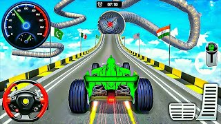 Formula Ramp Car Racing 3D  Gt Car Stunt 3D  Mega Ramp Car Master 3D  Gadi Wala Game [upl. by Shandy]