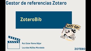 Zotero ZoteroBib [upl. by Nwhas232]