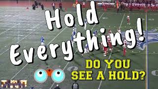 Did High School Football Refs Really Call Holding Away From The Play [upl. by Ahsieyt]