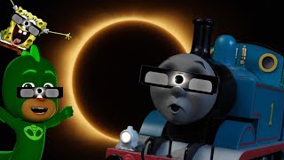 The Plushies and The Solar Eclipse ☀️🌑🌔 [upl. by Lai]