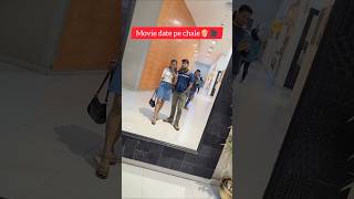 Movie date pe chale🍿🎥 couplegoals shortsfeed shorts bhulbhulaiya viralvideo [upl. by Eward156]