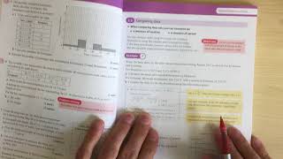 10 Histograms and Comparing Data Chapter 3 Sections 4 to 5 Edexcel Applied AS Level Maths [upl. by Garson]