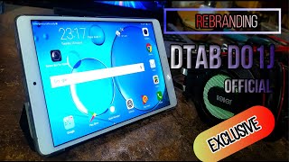 Dtab D01j convert to Mediapad M3 global quotOFFICIALquot PERFECT [upl. by Nomar]