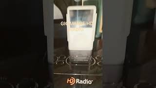 GIGAWARE HD RADIO IPOD DOCK MUSIC [upl. by Irafat756]