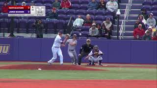 HIGHLIGHTS  JMU Baseball vs Northeastern [upl. by Bigford53]