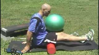 Hamstring myofascial release BodySpex fitness with Jai [upl. by Muna]