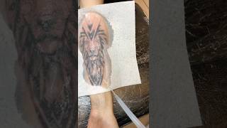 Lion geometric tattoo [upl. by Caylor]