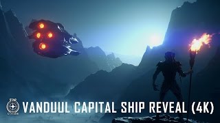 Star Citizen Vanduul quotDrillerquot Capital Ship Reveal 4K [upl. by Ellenad]