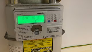 Secure Liberty EG4v11 Gas Meter Reading  How To [upl. by Nageam]