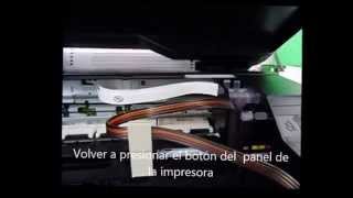 como resetear cartuchos sistema continuo EPSON [upl. by Verlee]