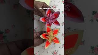 Look so elegant and stunning kusudama paper flower complete tutorial click link [upl. by Wyn]