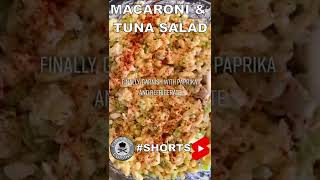 The 1 MINUTE BEST Macaroni amp Tuna Salad Recipe shorts [upl. by Kiki]