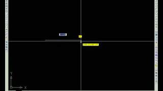 AutoCAD tutorial  How to draw a line [upl. by Ronyar]