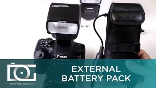 CANON 430 EX III RT TUTORIAL  Can I Use An External Battery Pack [upl. by Daphne]