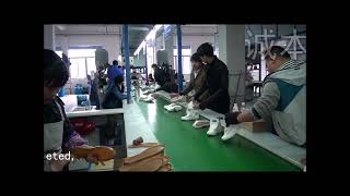 RUBBER VULCANISED SHOES PRODUCTION LINE [upl. by Carmon256]