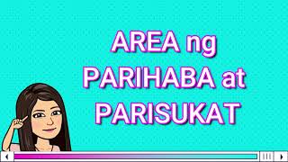 Grade 3 Quarter 4 Week 5 Math Pagsukat ng Area Gamit ang Angkop na Yunit [upl. by Eegnat148]