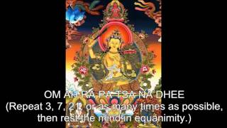 Prayer to Manjushri Jampelyang Glorious Wisdom’s Excellent Qualities  Tibetan Gang gi Lodre [upl. by Navinod600]