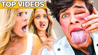 Best Family Pranks Ever  Brent Rivera [upl. by Asim]