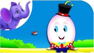 Humpty Dumpty  Nursery Rhyme with Lyrics [upl. by Anahsek]