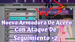 Sword Art Online Alicization Lycoris Nueva Armadura De Acero Raid Suprema [upl. by Odraode432]