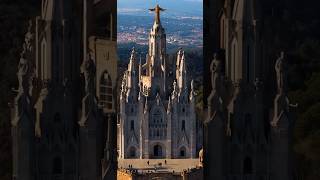 Tibidabo 🏯🏰💒⛪️barcelona tibidabo iglesia church castell shorts2024 shorts [upl. by Odirfliw887]