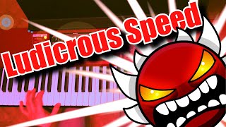 Ludicrous speed Insanely Fast Techno by F777  Piano Cover [upl. by Corbett]