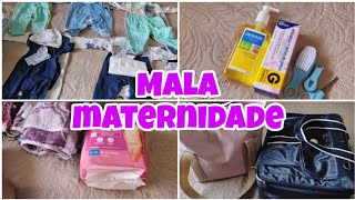 Arrumando a MALA MATERNIDADE do meu bebê  Parto pelo SUS [upl. by Edna]