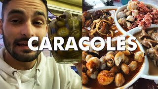 Comiendo CARACOLES en CÓRDOBA  Hasta CARBONARA Con muchísimas RECETAS y TIPOS   VirAleX [upl. by Archle]