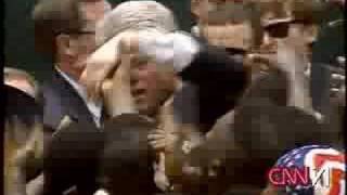 Bill Clinton saying quot Get these Niggas offa mequot [upl. by Medarda]