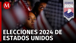 Así se vivió la jornada electoral en Estados Unidos [upl. by Telrats]