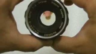 Demonstrating camera lens aperture [upl. by Kipp756]