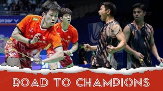 Badminton highlight I Nur IzzuddinGoh Sze Fei vs Ren Xiang YuHe Ji Ting II China open 2024  Final [upl. by Donn]