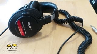 Sony MDR V6 Stereo Studio Headphones Review [upl. by Nochur]